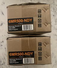 PRV Audio 6MR500-NDY 6.5  Neo Midrange Speakers 8  500W   Pair 2 