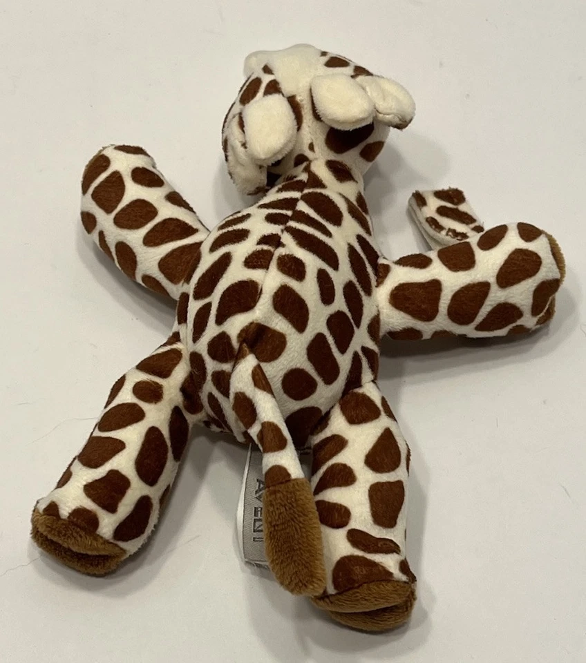 Avant Plush Giraffe Pacifier Holder 9” Stuffed Animal Toy - Image 4 of 4