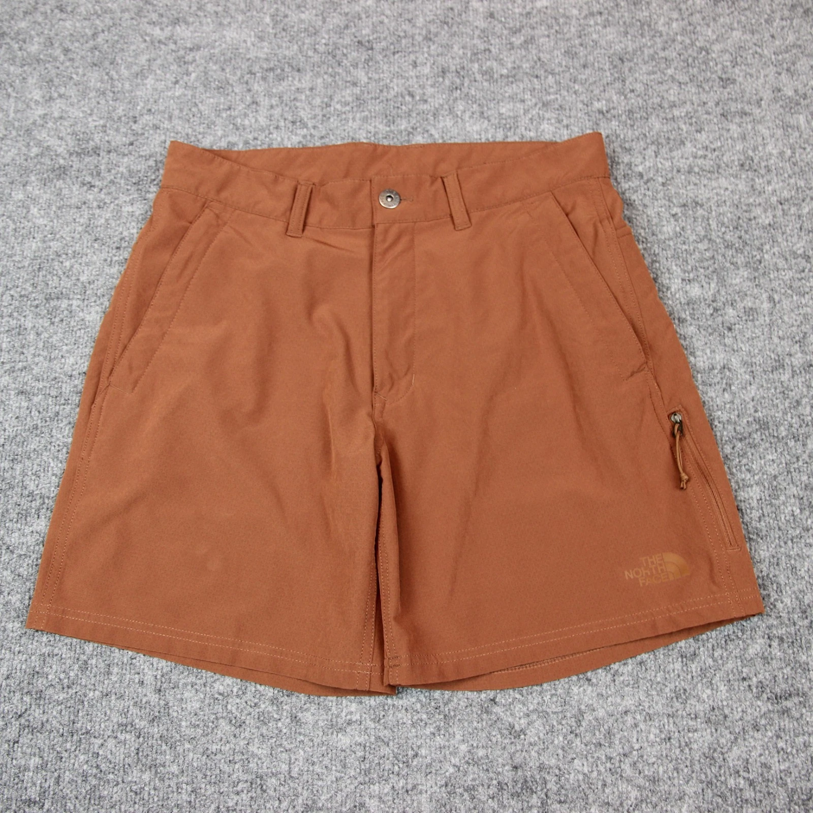 The North Face Shorts Men's 30 Brown Hiking Outdoor Drawstring Performance