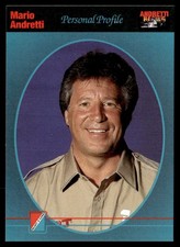 1992 Collect-a-Card Andretti Family Racing Mario Andretti  #98