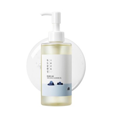 ROUND LAB 1025 Dokdo Cleansing Oil 6.76 Fl Oz, Lightweight Oil Cleanser for Face