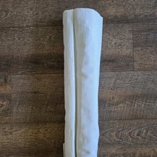 NEW Pottery Barn Emery Linen Roman Shade White 34" x 48" Blackout