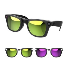 HiBloks 2Pcs Polarized Clip Compatible with Ray-Ban Meta Wayfarer Gen 2 RW...