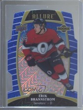 2019-20 Upper Deck Allure Rookies Blue Line 5/25 Erik Brannstrom #69 7b5