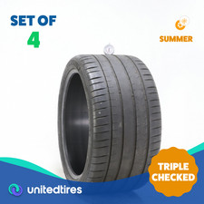 Set Of 4 Used 29530zr19 Michelin Pilot Sport 4 S 100y - 7-832