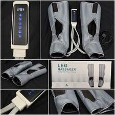 Air Compression Leg Massager Recovery Boots w/ Controller  Box