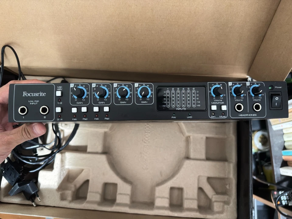 Focusrite Saffire PRO 26 FireWire/Thunderbolt Audio Interface – 18 In / 8 Out –  - Image 2 of 4