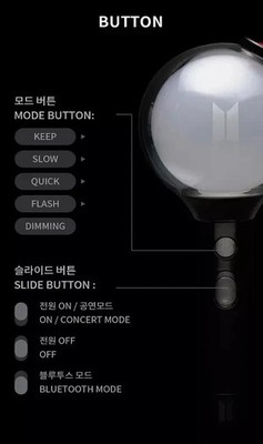NEW BTS Official Light Stick Special Edition + Case + 7 Photo