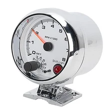 Electrical Tachometer 3.75In 0-8000 Rpm 7 Color Background Lights For 4/6/8 