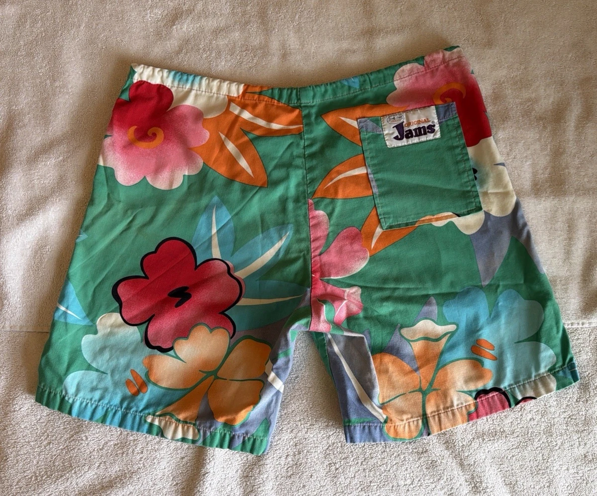 Original JAMS ショートパンツ 総柄　80年代激レア　コレクター Jams Shorts Vintage In Men's Vintage Shorts for sale | eBay