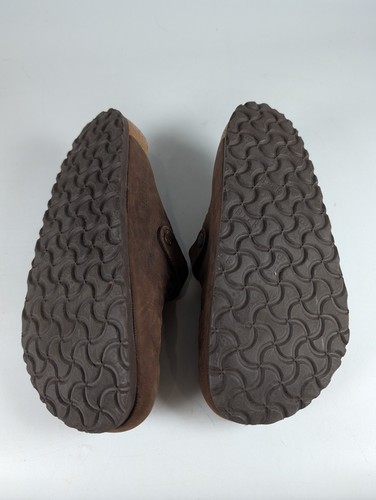 Birkenstock Boston Habana braun geöltes Leder Clog Schuhe Damen Größe: 37 / 7 - Bild 4 von 4