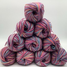 Yarn Outlet Variegated Knitting Crochet Yarn 10X100g Balls-A147