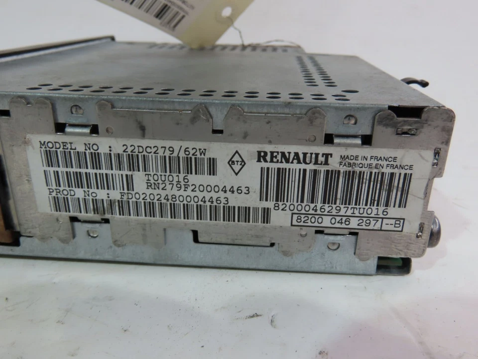 autoradio renault AVANTIME (DE0_) 8200046297 200290 - Photo 2/4