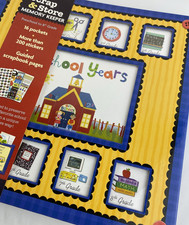 Scrap  Store Memoy Keeper School Years Preschool to Grade 8 Scrapbook Pockets