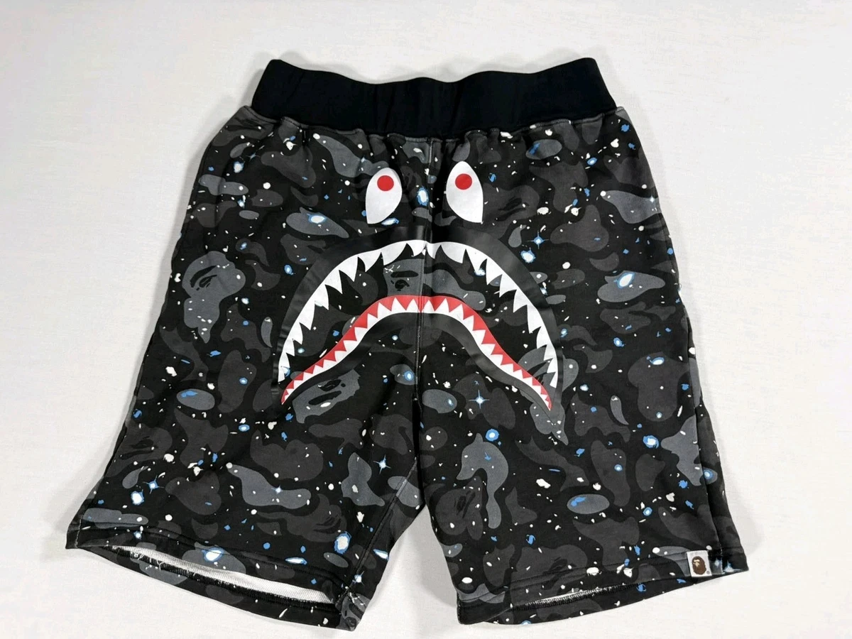 A Bathing Ape Blue Cotton Shorts for Men for sale | eBay