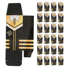 25Pcs Graduation Candy Boxes Paper Favor Boxes Black Reusable Storage Gift