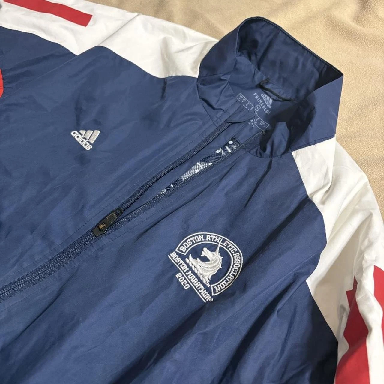 Adidas Primeblue 2020 Boston Marathon Official Jacket Size S BAA AEROREADY Rare - product detail image 1