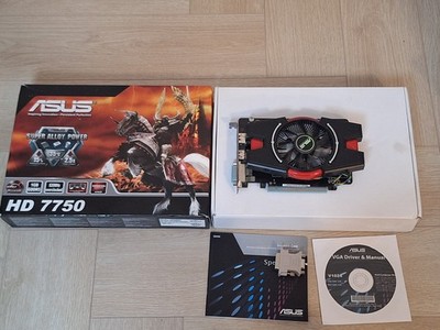 Asus ATI Radeon HD7750 Graphics Card Boxed - HD7750-1GD5-V2 *Vintage 2012*