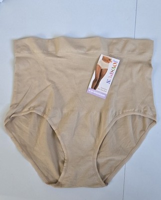 Joyspun Seamless Mid-Rise Light Shaping Brief Smoothing Adobe Tan Women XXXL 22