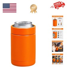 Stainless Steel 12oz Vacuum Insulated Can and Bottle Cooler | Double Wall Can...