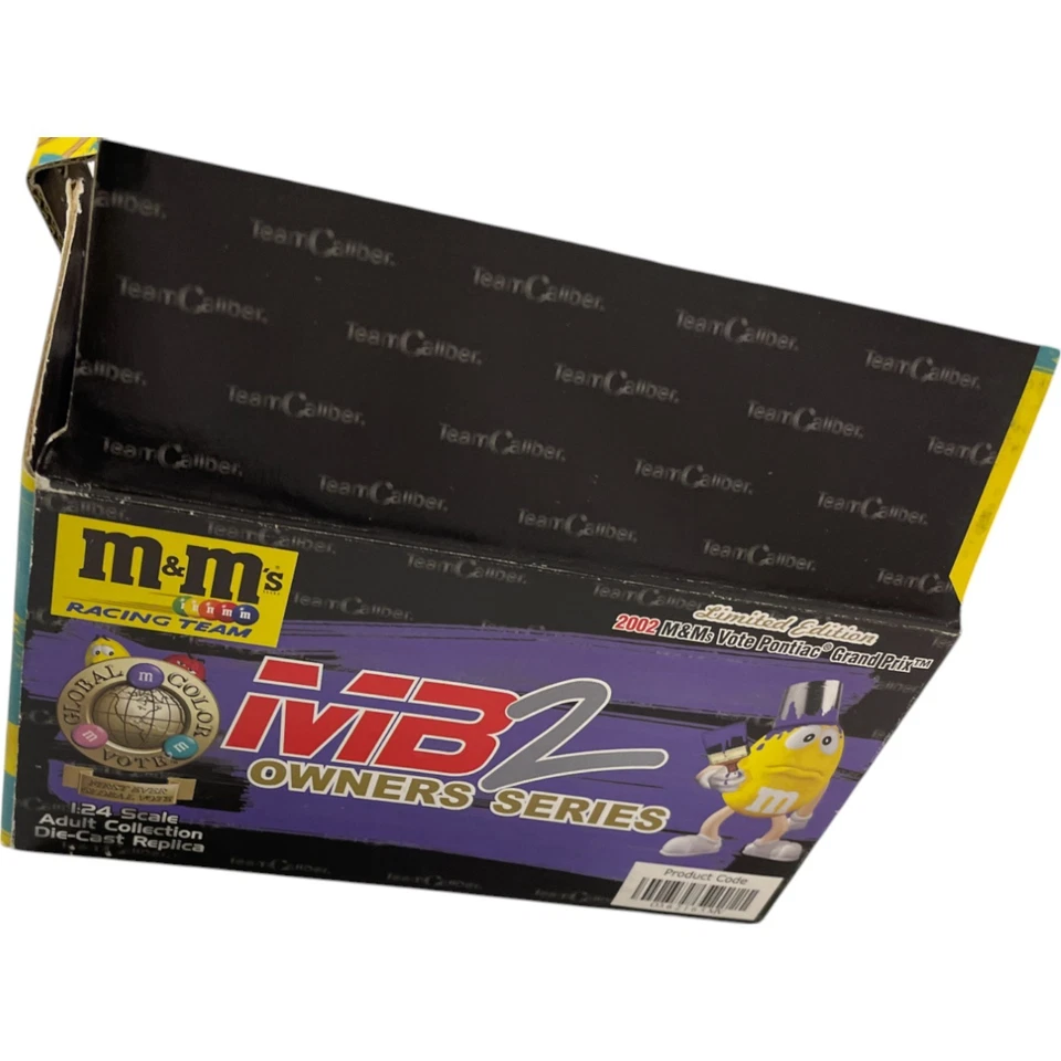 M&M's Vote Ken Schrader 1:24 Team Caliber Owners Series 2002 Pontiac #36 NEW - Image 4 of 4