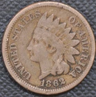 1862 VG  Indian Head Cent