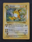 Raichu #14 / 102 SHADOWLESS Base Set Holo - MP - Pokemon 1999 TCG WOTC
