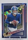 2025 Panini Donruss Jaxson Dart The Rookies RC Blue #2 Giants