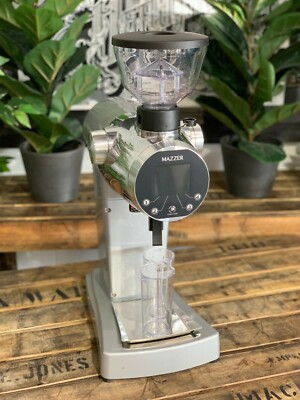 MAZZER ZM DISPLAY DELI SILVER BRAND NEW ESPRESSO COFFEE GRINDER COMMERCIAL CAFE