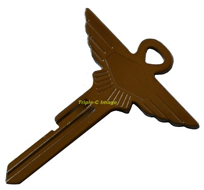 Winged FP key cut to code for your Jaguar 