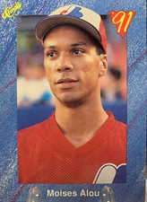 MOISES ALOU 1991 CLASSIC BLUE TRADED #T60  MVP HOF