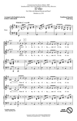 El Vito Discovery Level 3 Discovery Choral VoiceTrax CD