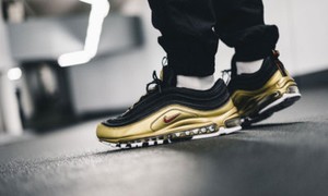 nike tn nero oro