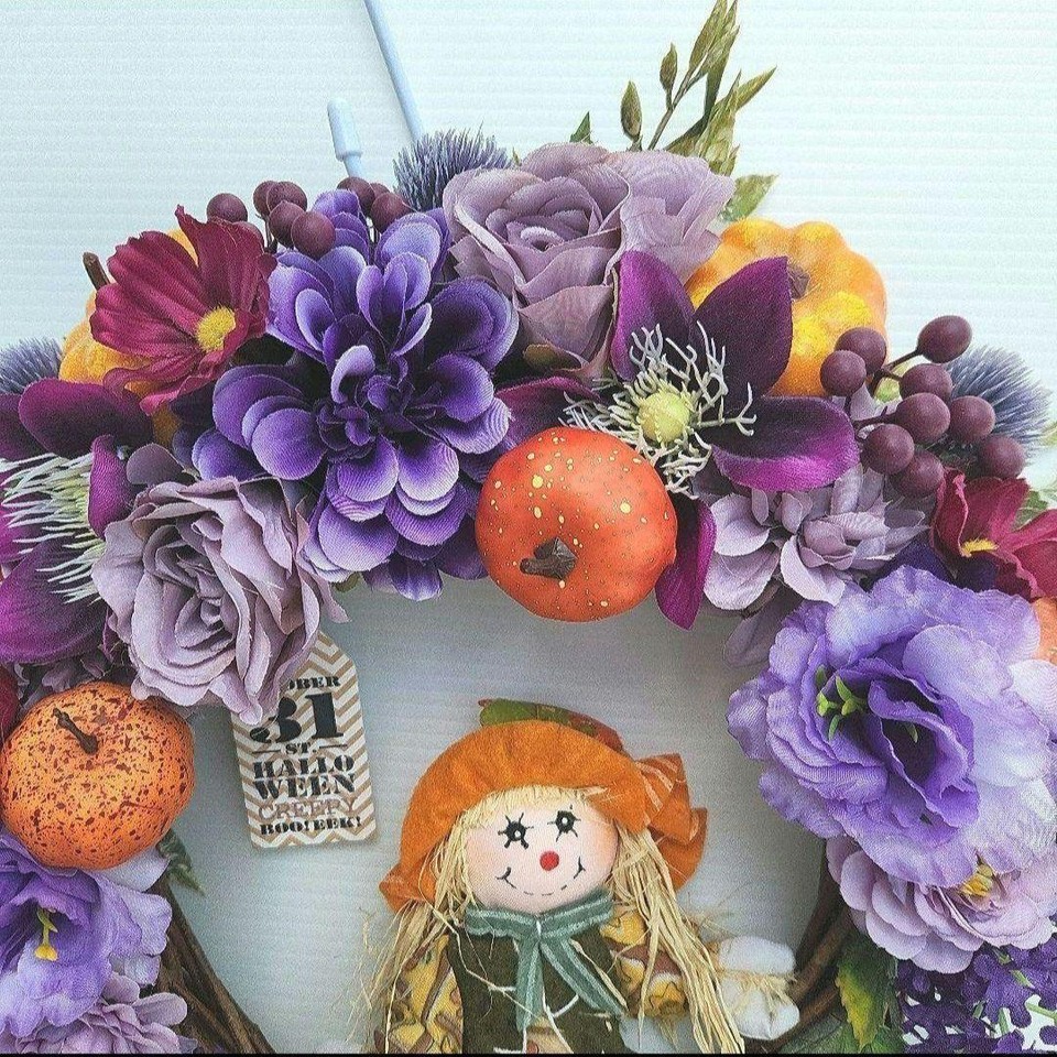 Halloween Wreath 165 eBay