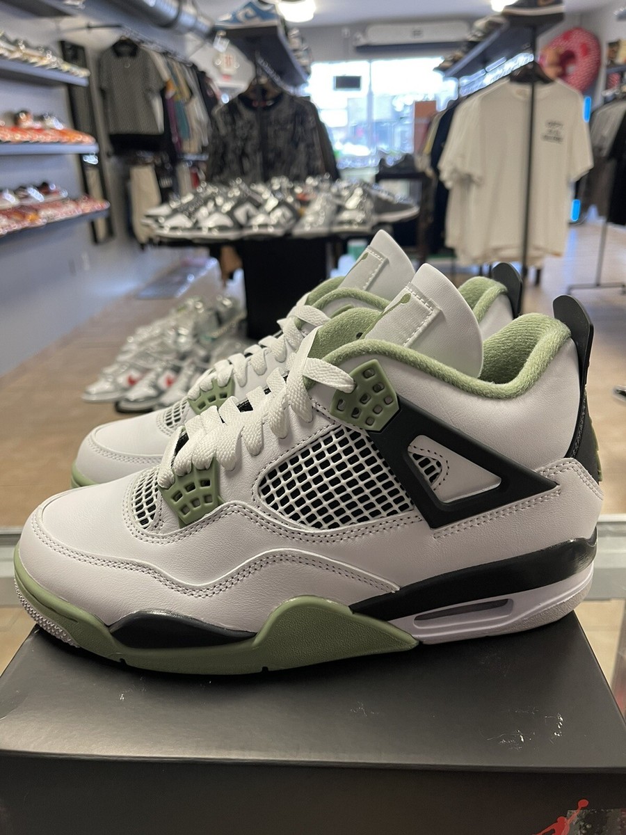Air Jordan 4 Retro Seafoam Size 8.5w/7m Brand New! AQ9129-103 | eBay