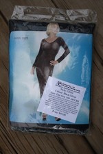 LONG DRESS SONIE'S CREATIONS, LUREX PULL-ON ONE SIZE 100-165LBS, NEW!