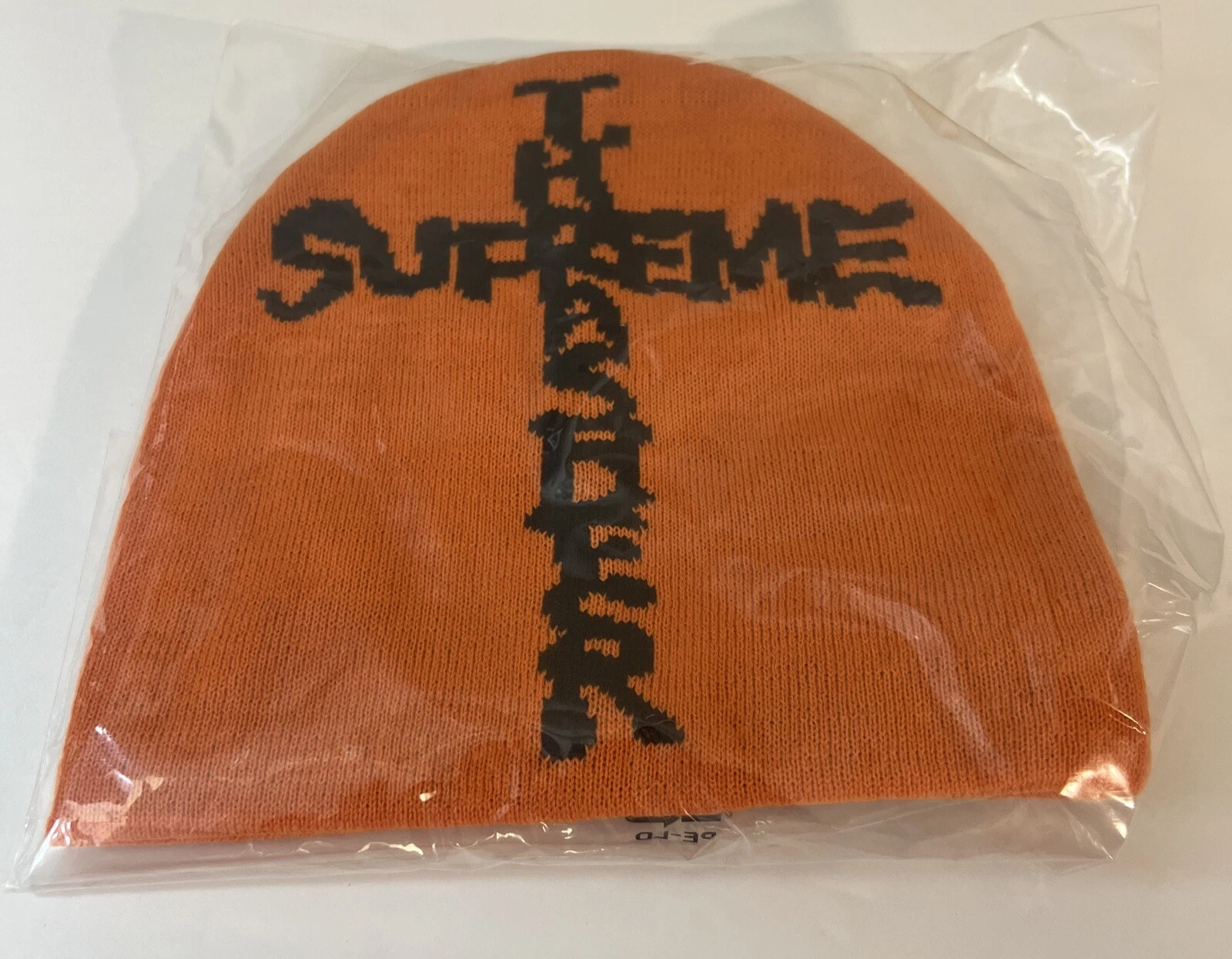 SUPREME/THRASHER BEANIE ORANGE OS (FW24 SEMAINE 6) (100% AUTHENTIQUE) (NEUF)