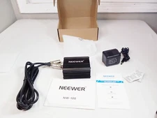 Neewer 48V Phantom Power Supply NW-100 w Cords Open Box