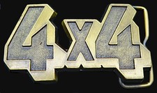 4x4 Truck Offroad 4WD rj Vintage Belt Buckle