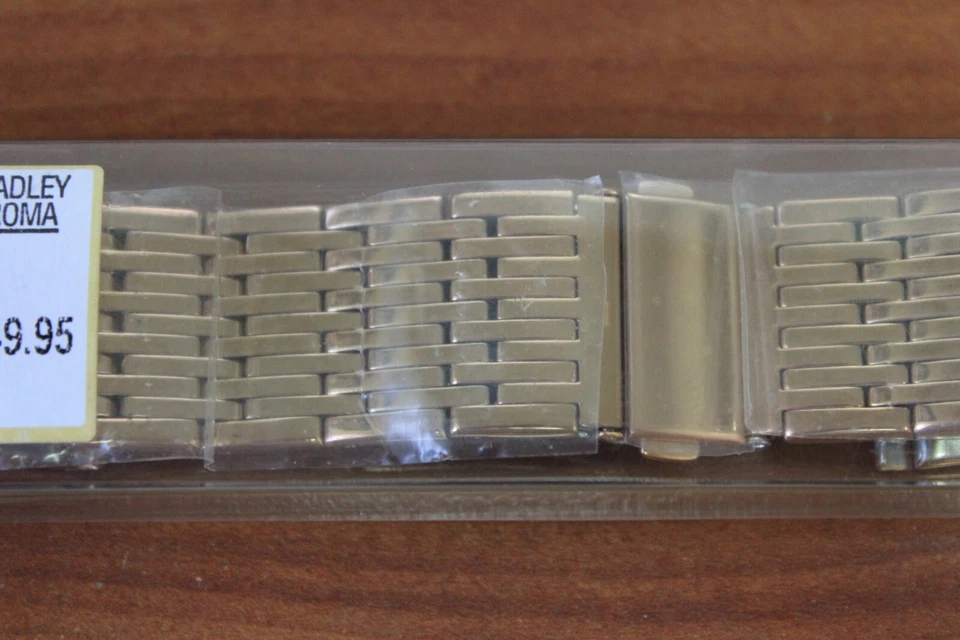 Pulsera de reloj Hadley Roma MB9274R 24 mm placa de oro rosa de acero inoxidable 010 Foto 3 de 4