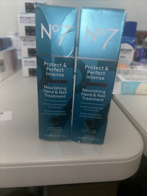 2! No7 Protect & Perfect Intense Advanced Nourishing Hand & Nail Treatment 2.5oz