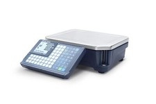 Geeichte Bon- und Etikettendruckende Ladenwaage Mettler Toledo bPlus Flach