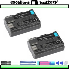 2x Battery for Canon BP-511a BP-511 EOS 10D 20D 30D 40D 50D 5D D30 D60 300D