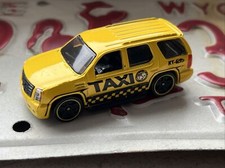 Modellauto Hot Wheels '07 Cadillac Escalade gelb Taxi