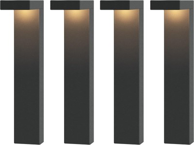 4 Pack Low Voltage Lighting, 3W 9-15V AC/DC Corded LED Landscape Path Lights