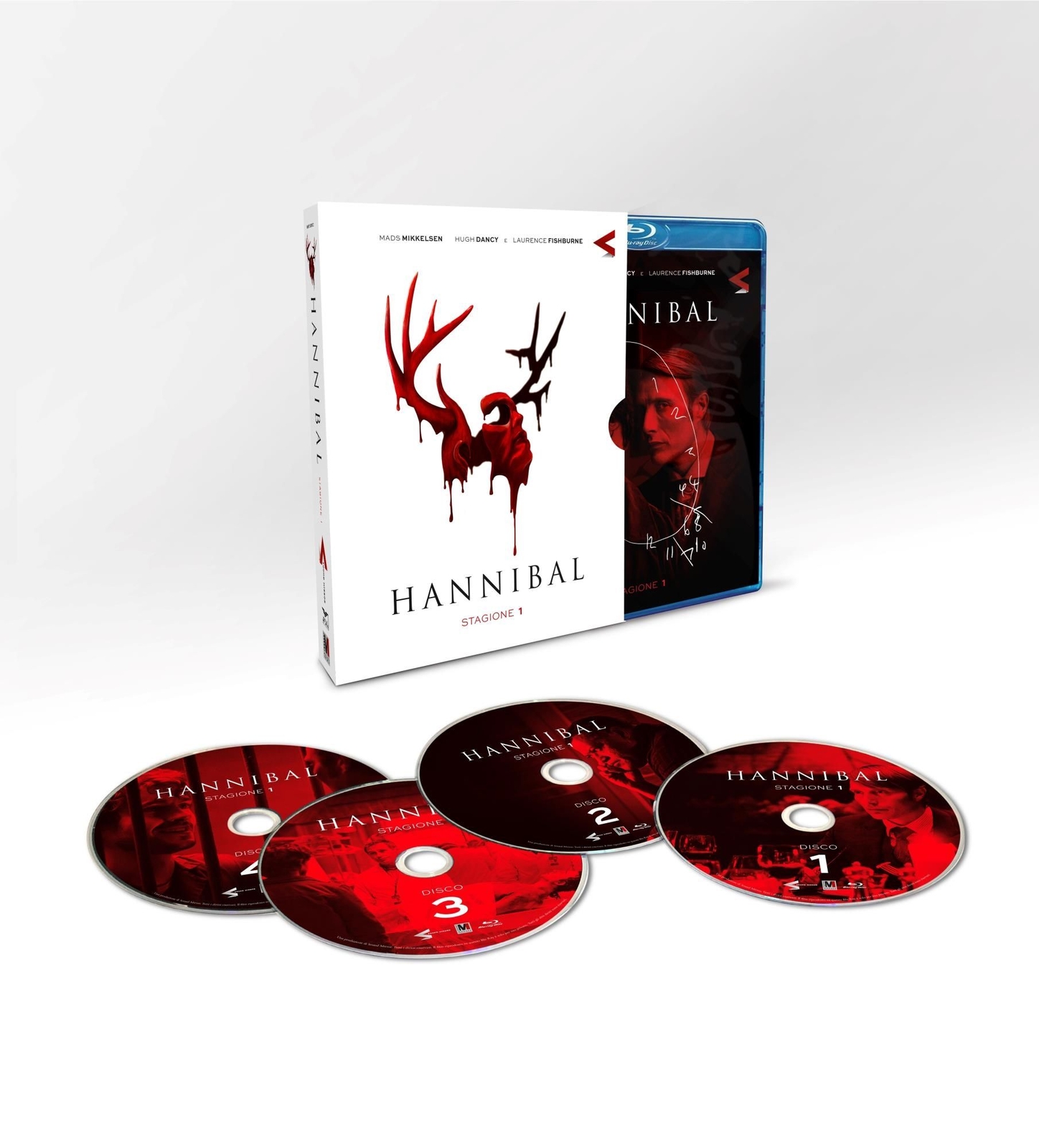Blu-Ray Nuovo - Hannibal - Stagione 01 (4 Blu-Ray) 2013 - Movies Inspired
