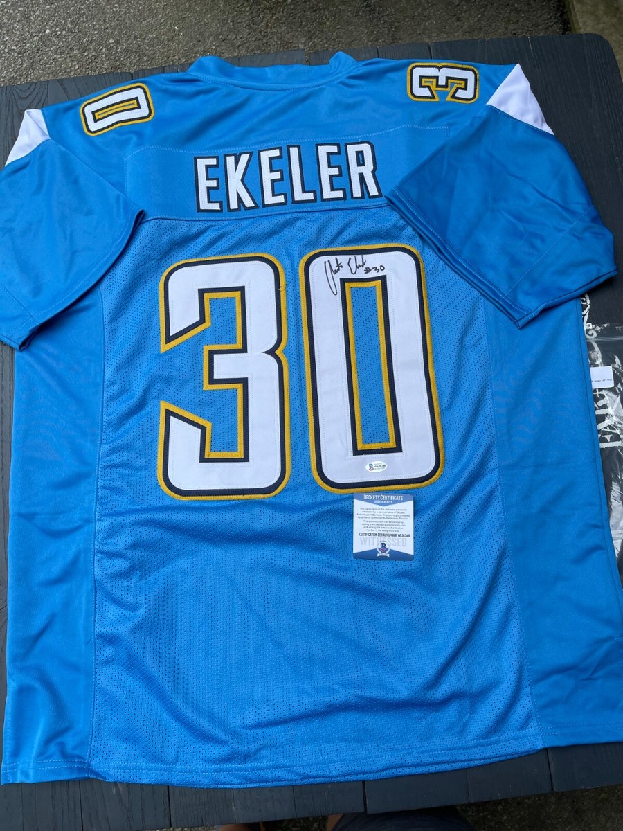 Austin Ekeler Signed LA Chargers jersey COA
