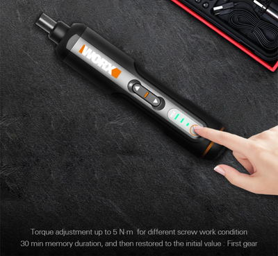 Worx 4V Mini electric Screwdriver Set 