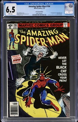 1979 AMAZING SPIDER-MAN #194 1ST APPEARANCE OF BLACK CAT/FELICIA
