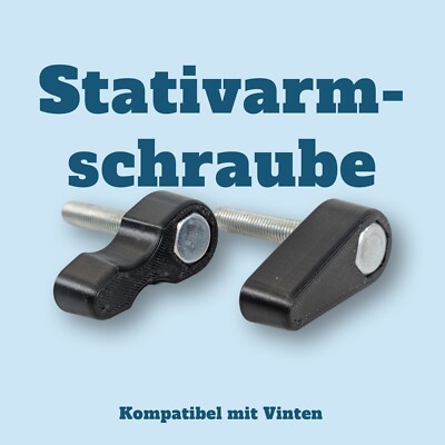 Stativarmschraube für Vinten Stativköpfe / Pan Bar Clamp Screw